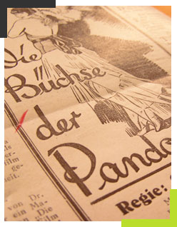 films, photos, posters, drawings, sound material, text documents